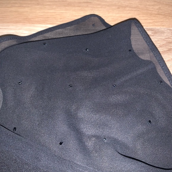 Black scoop neck 3/4 length dress! Perfect condition! - Picture 5 of 5